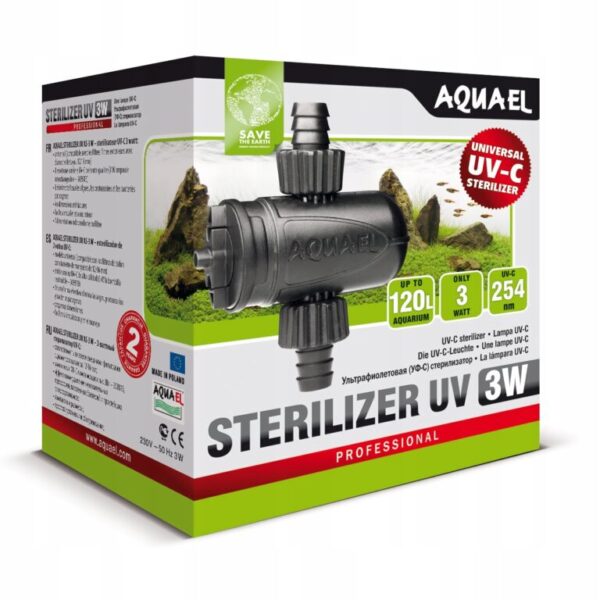 Aquael STERYLIZER UV AS-3W lampa UV-C